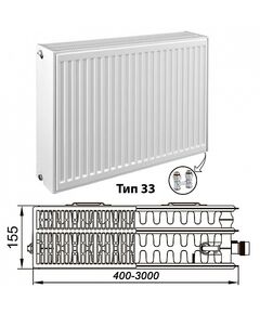 Радиатор Kermi FTV 33 500 600