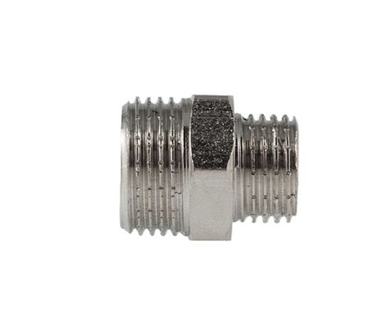 Ниппель переходной 1 1/4"X3/4" c наружней резьбой никелированный Stout SFT-0004-011434